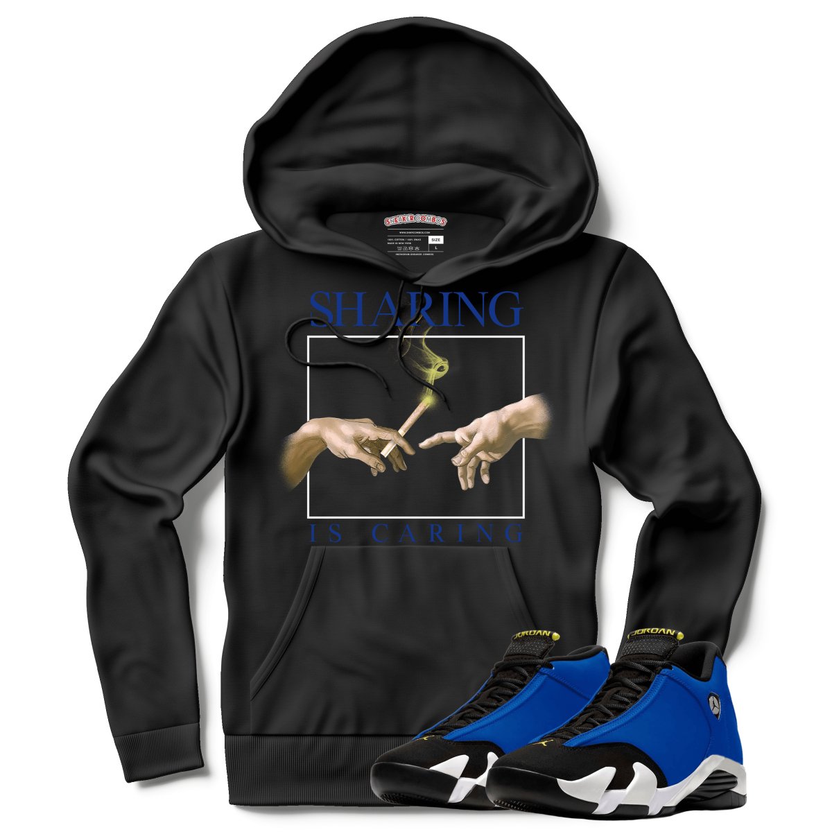 Sharing Is Caring (Retro 14 Laney) Hoodie