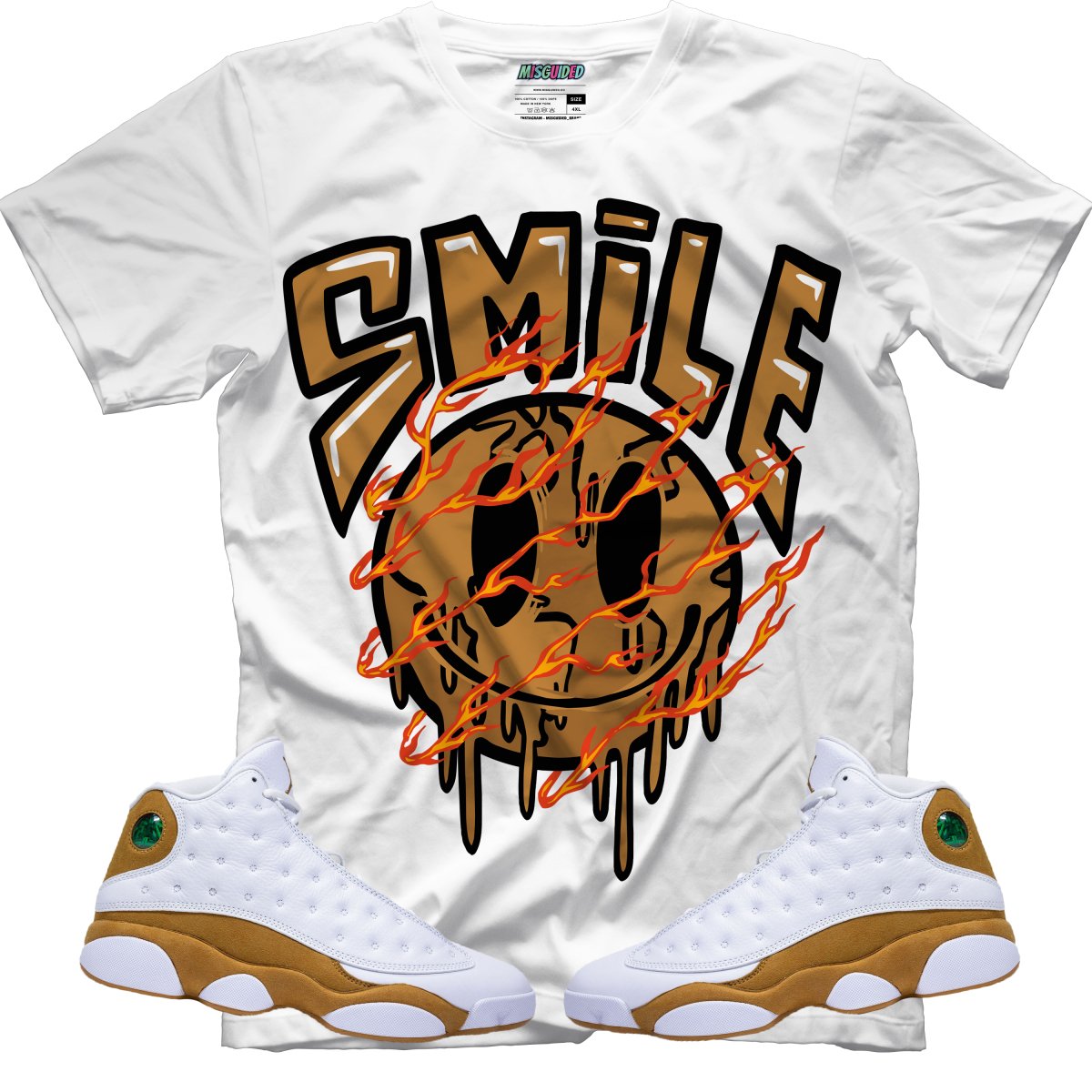 Smile (Air Jordan 13 Wheat) T-Shirt