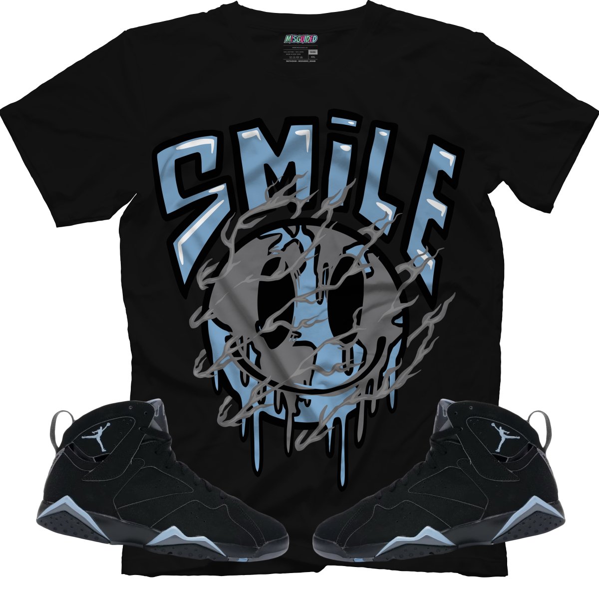 Smile (Air Jordan 7 Chambray) T-Shirt