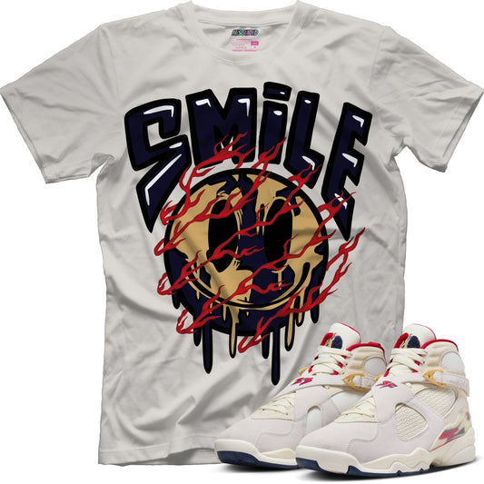 Smiley World (SOLEFLY X AIR JORDAN 8 “MI CASA ES SU CASA”) T-Shirt