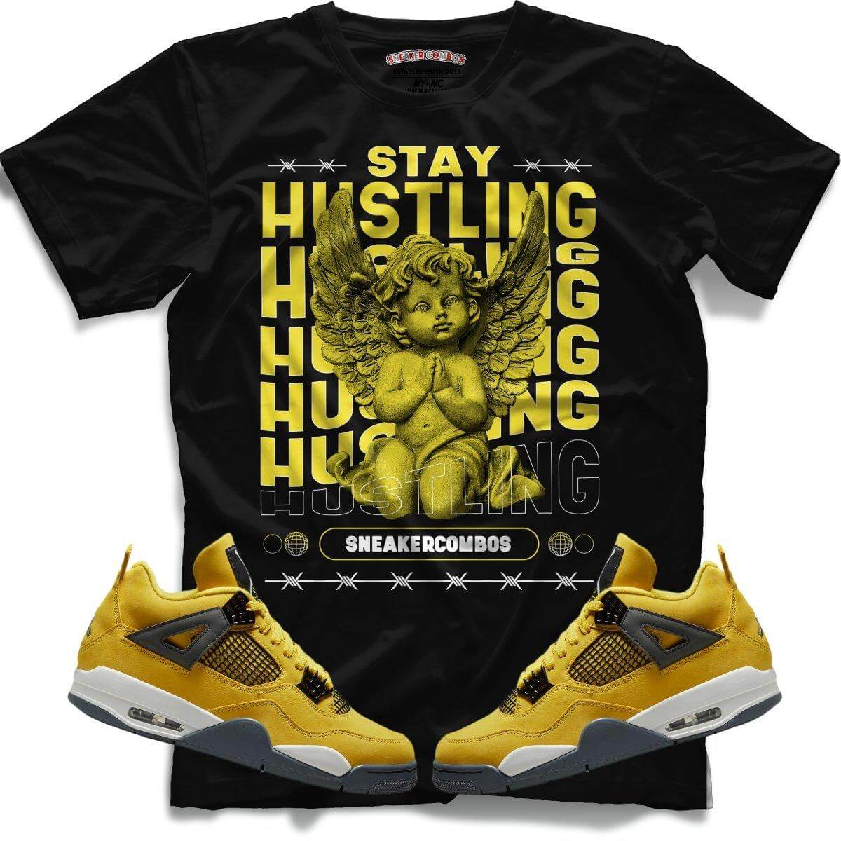 Stay Hustling (Retro 4 Lightning) T-Shirt