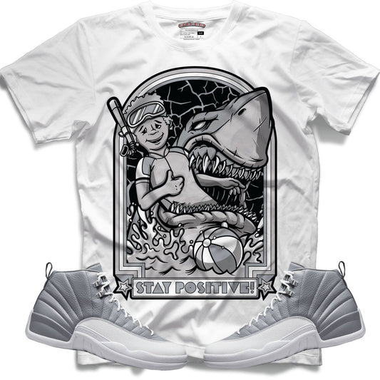 Stay Positive (Retro 12 Stealth) T-Shirt