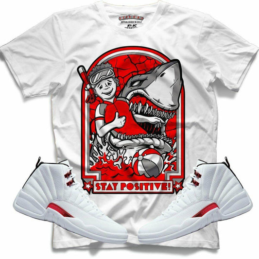 Stay Positive (Retro 12 Twist) T-Shirt