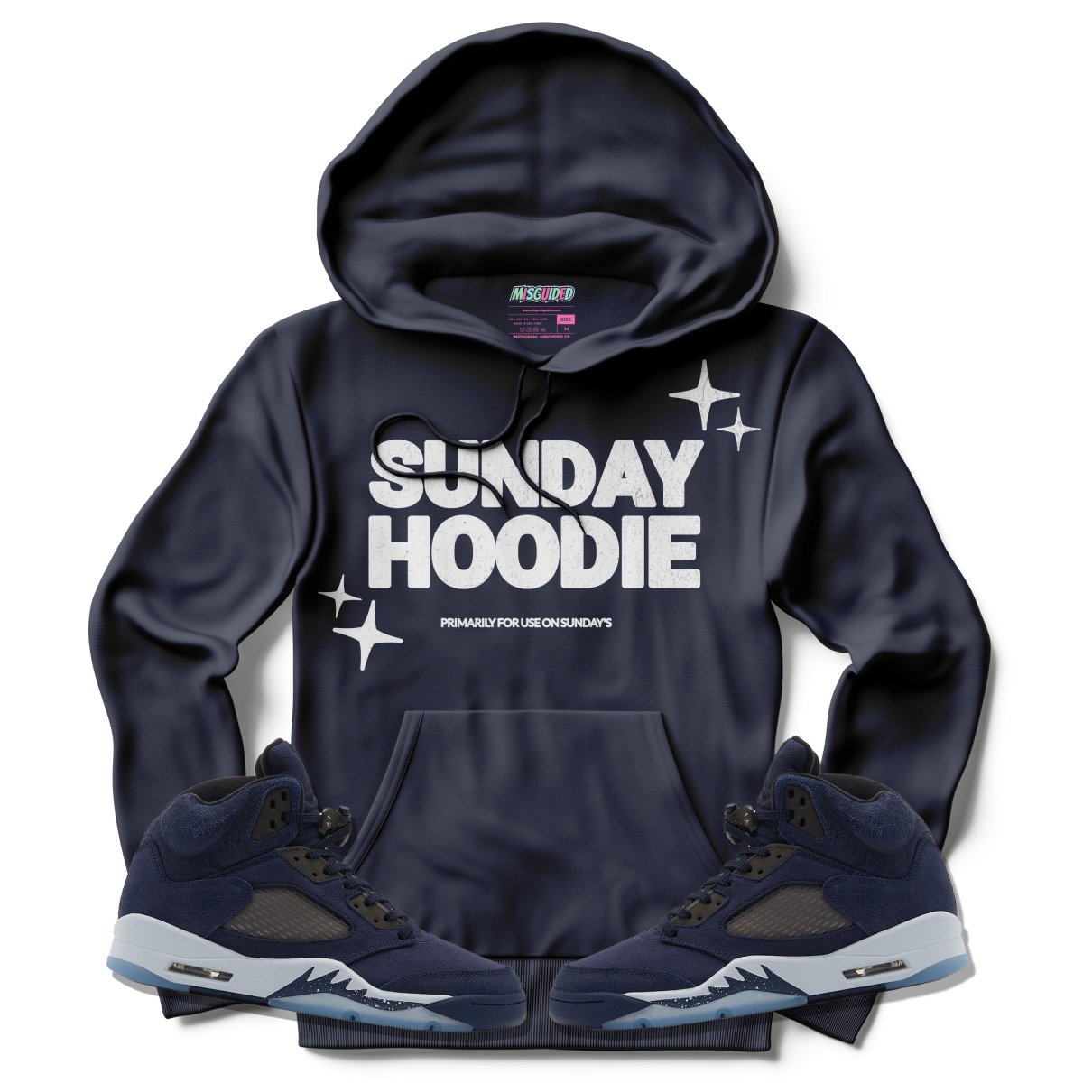 Sunday Hoodie (Air Jordan 5 Midnight Navy) Hoodie