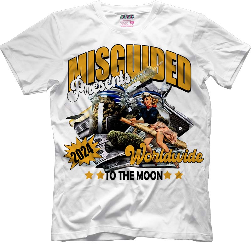 To The Moon (Air Jordan 6 Retro Yellow Ochre) T-Shirt