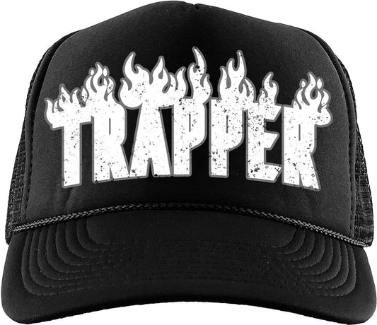 Trapper (Air Jordan 2 Black Cement) Trucker Hat