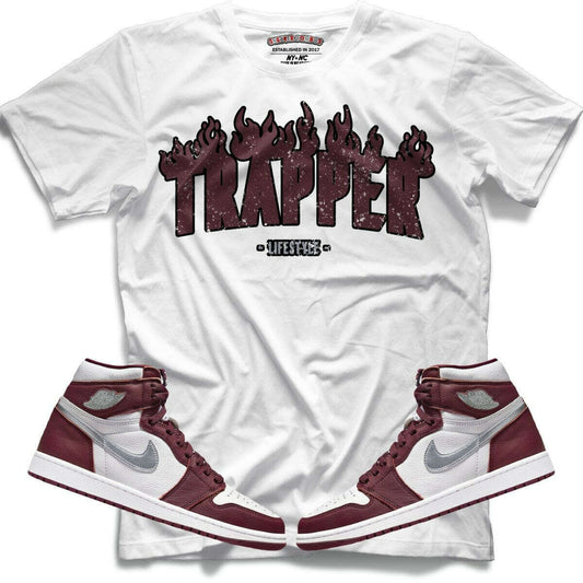 Trapper (Retro 1 Bordeaux) T-Shirt