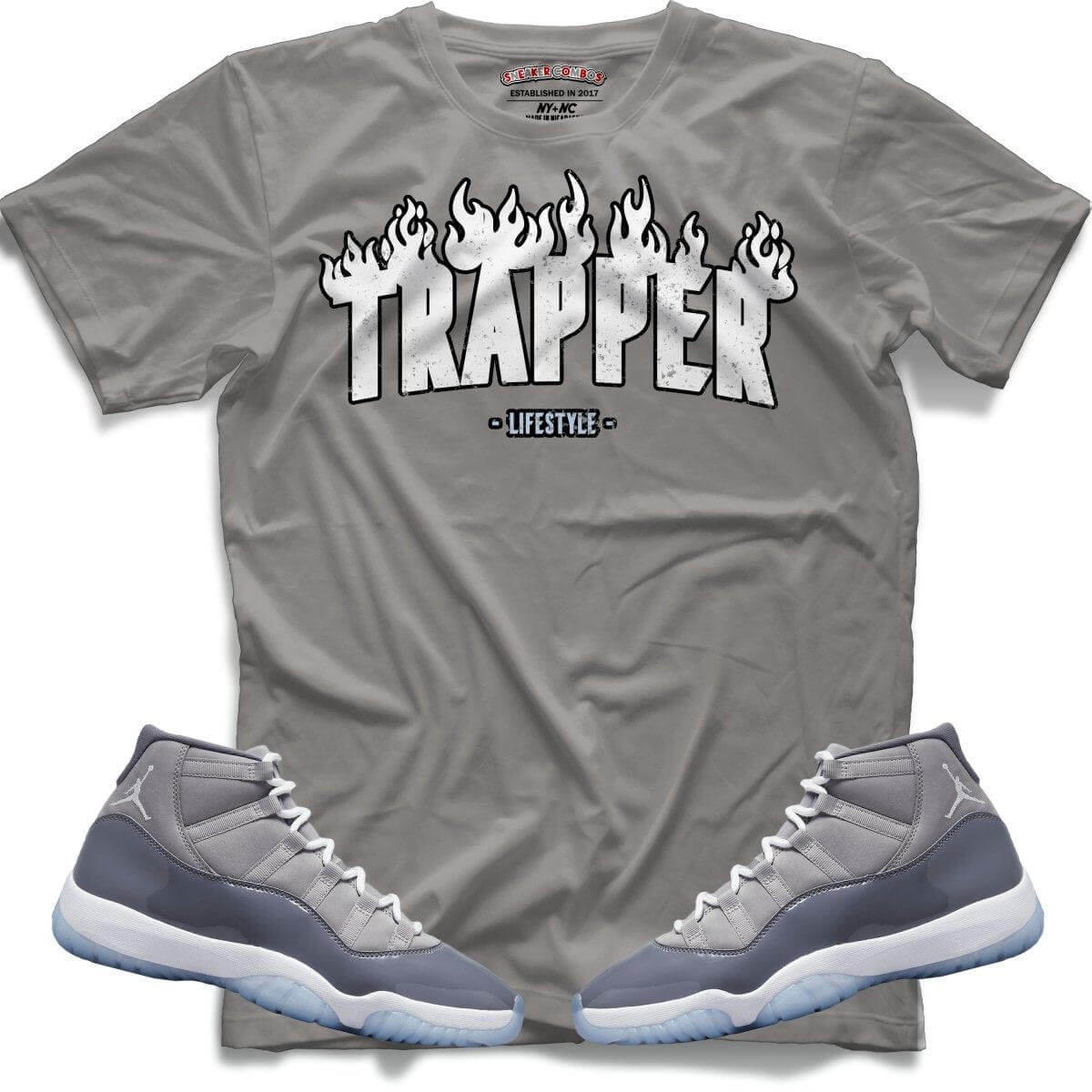 Trapper (Retro 11 Cool Grey) T-shirt