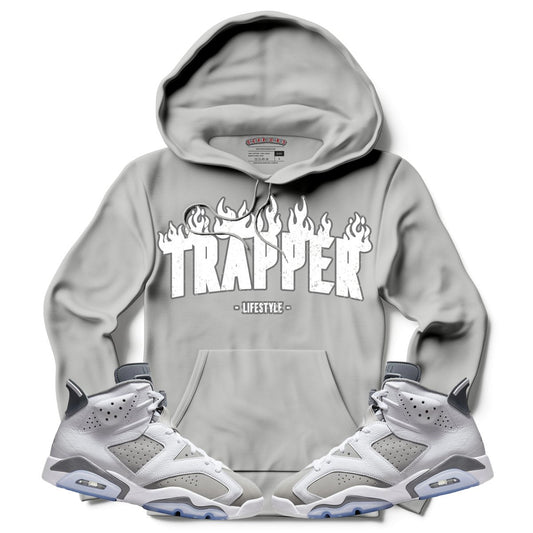 Trapper (Retro 6 Cool Grey) Hoodie