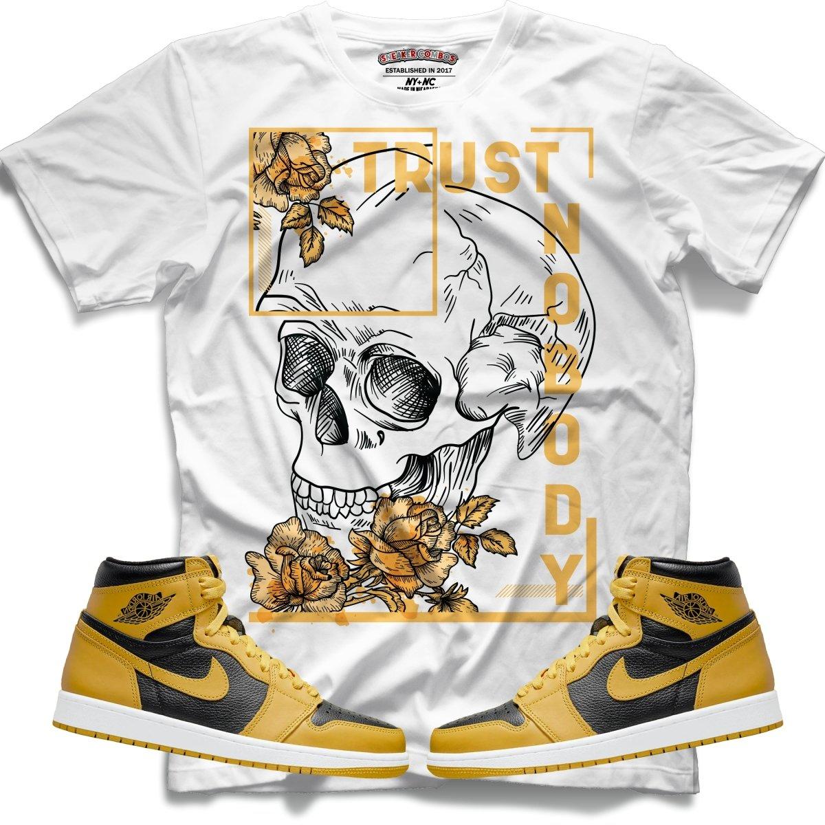 Trust Nobody (Retro 1 Pollen) T-Shirt