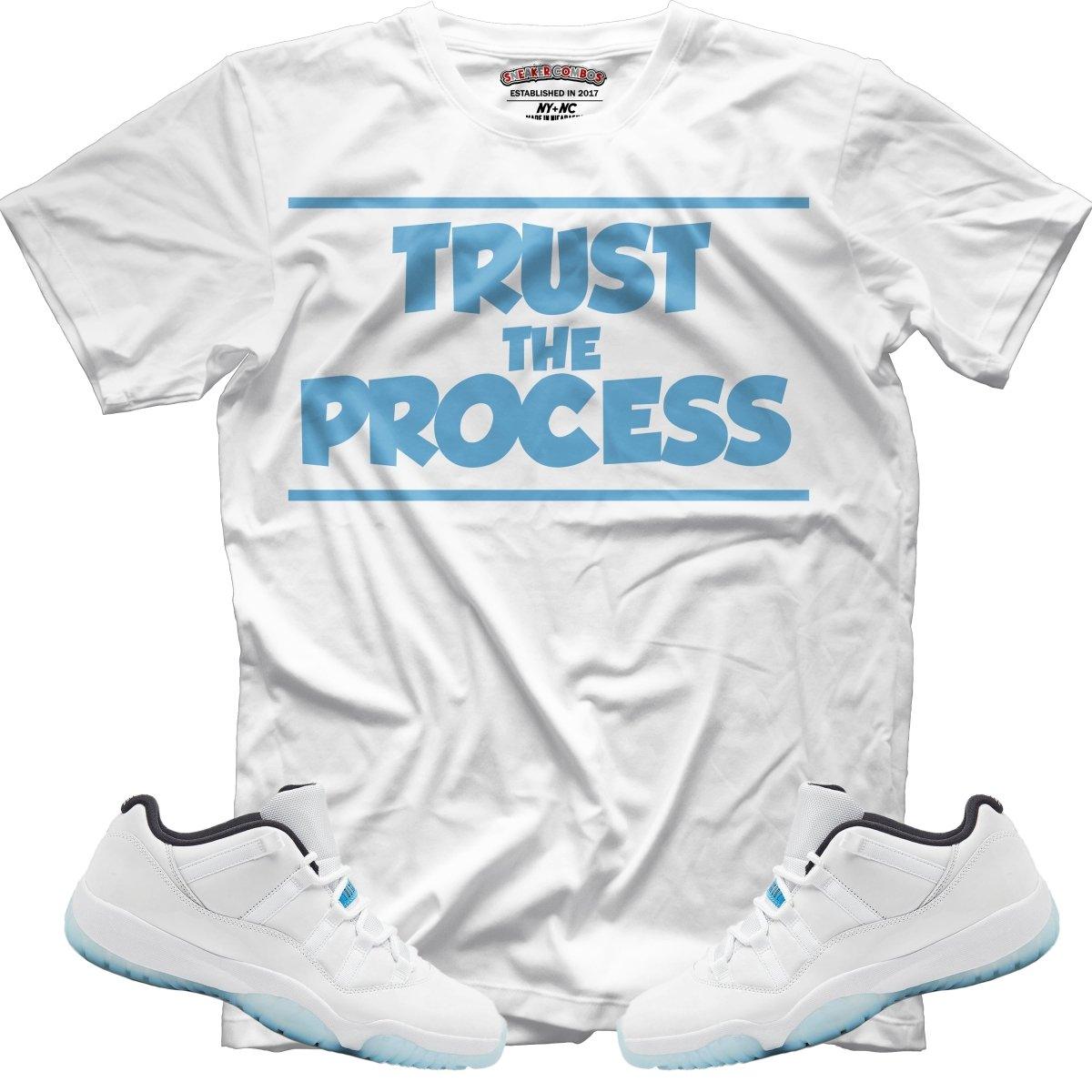Trust The Process (Retro 11 Legend Blue) T-Shirt