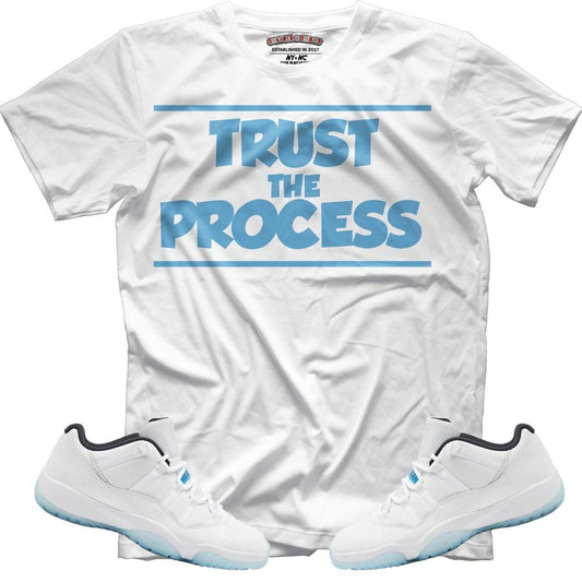 Trust The Process (Retro 11 Legend Blue) T-Shirt