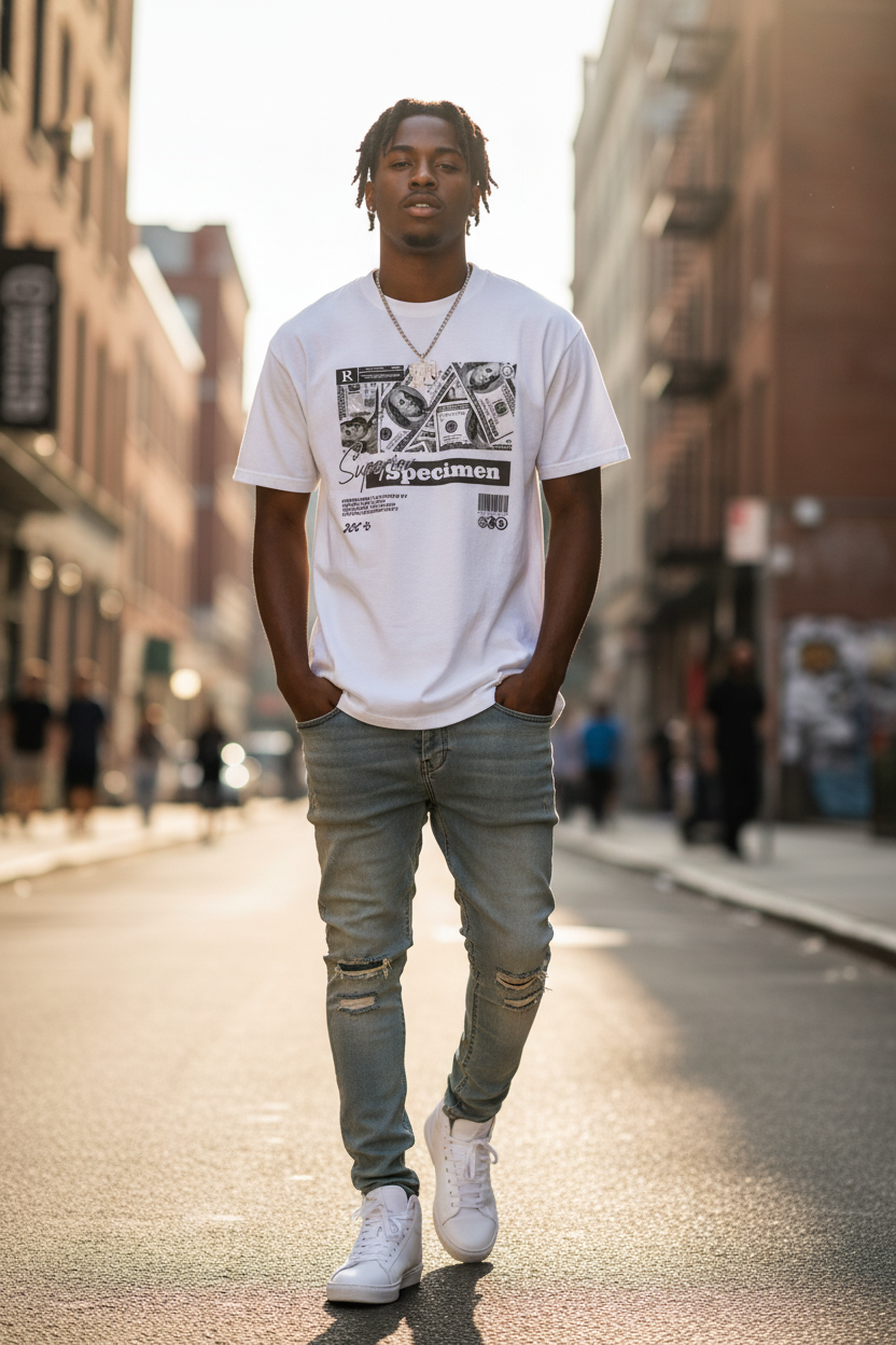 Superior Specimens Black or White t-shirt