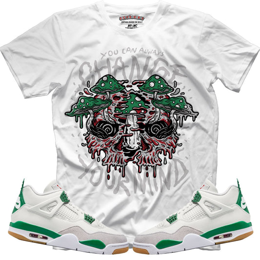 You Can Always Change (NIKE SB X AIR JORDAN 4 PINE GREEN) T-Shirt