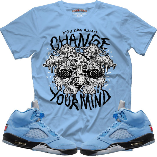 You Can Always Change Your Mind (Retro 5 UNC) T-Shirt